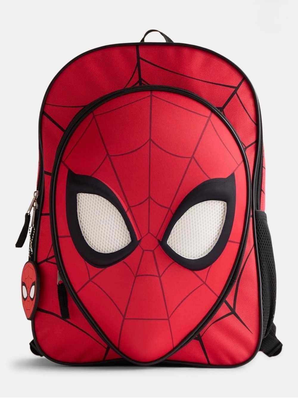 Marvel Kids Red Spider-Man 17” Light Up Mask School Backpack Book Bag